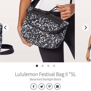 Lululemon Festival Bag II in Bleached Starlight